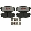 R/M Brakes BRAKE PADS OEM OE Replacement Hybrid Technology Includes Mounting Hardware EHT1304H